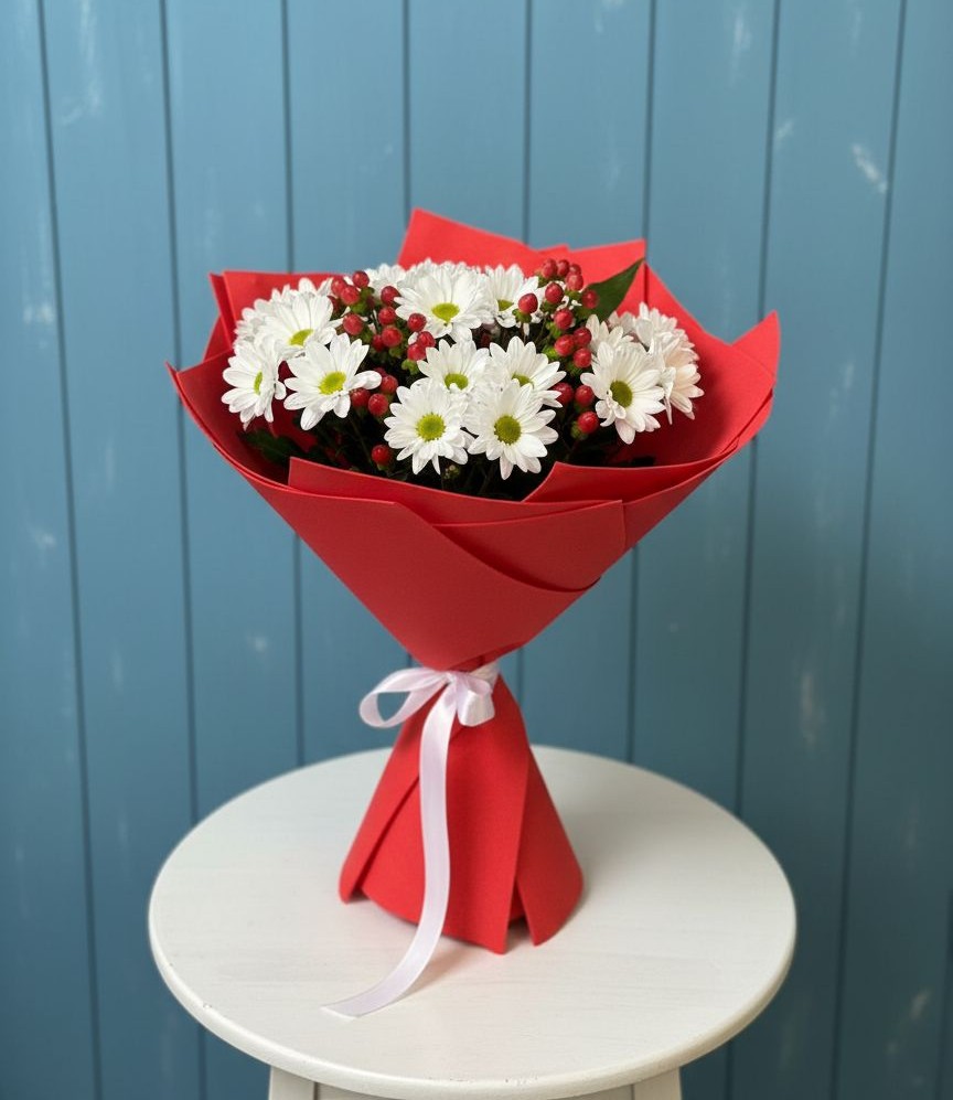 Букет цветов из: Хризантемы в Матвеевом Кургане