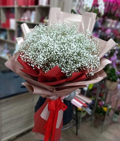 Букет цветов из: Гипсофила в Матвеевом Кургане