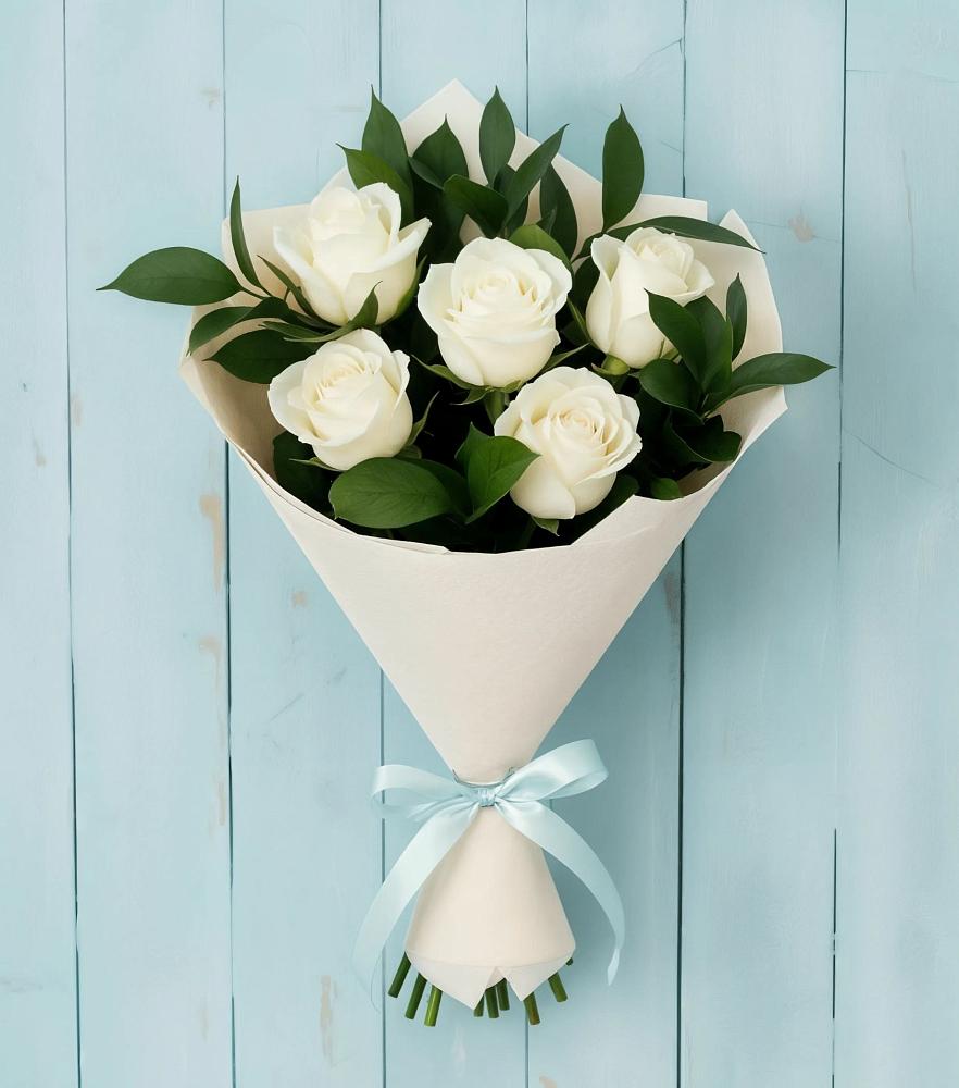 Букет цветов из: Розы в Матвеевом Кургане