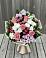 Букет цветов из: Альстромерии, Гвоздики, Розы и Хризантемы в Матвеевом Кургане
