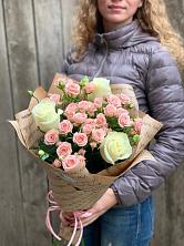 Букет голос любви в Матвеевом Кургане Букет цветов из: Розы в Матвеевом Кургане