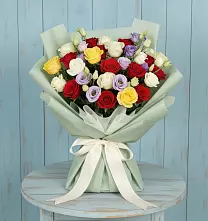 Букет цветов из:  Розы #REPLACE_PRED# Матвеевом Кургане