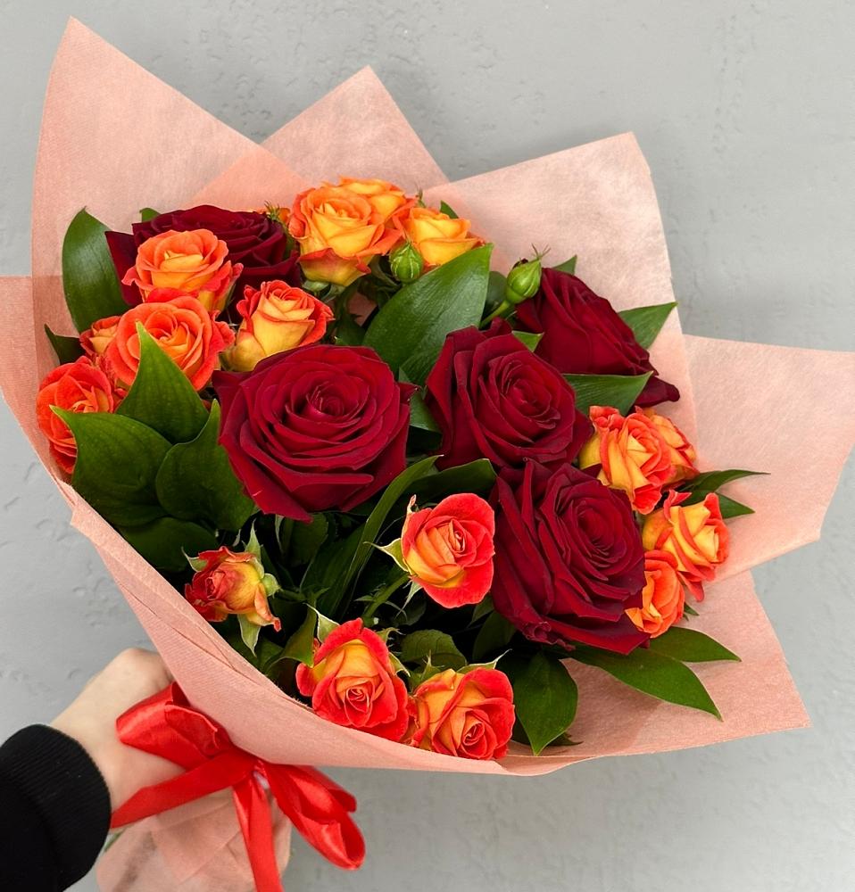 Букет Любовь и восторг в Матвеевом Кургане