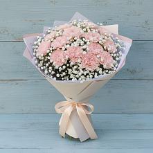 Букет цветов из:  Гвоздики в Матвеевом Кургане