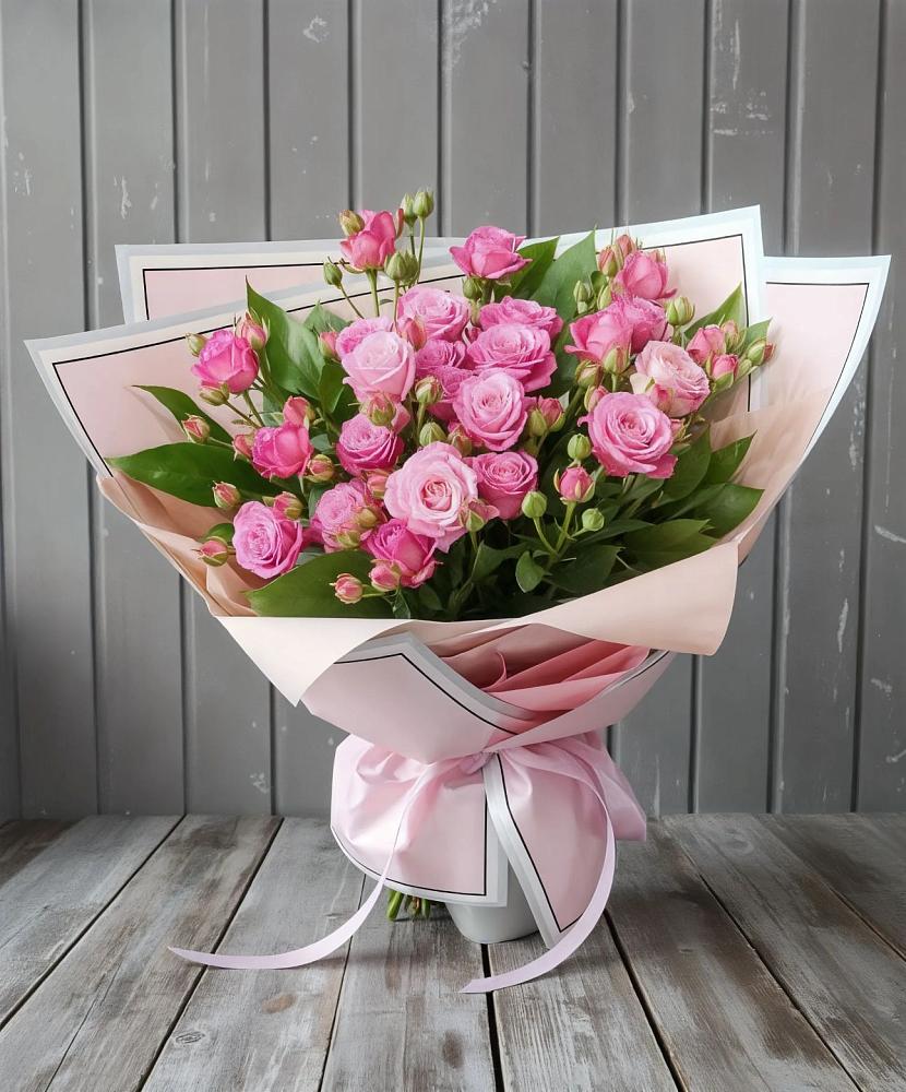 Букет Розовый кустик в Матвеевом Кургане