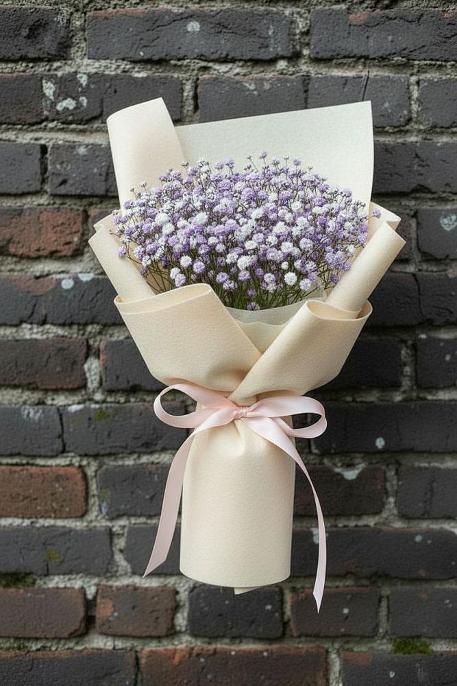 Букет цветов из: Гипсофила в Матвеевом Кургане