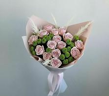 Букет цветов из:  Розы и Хризантемы #REPLACE_PRED# Матвеевом Кургане