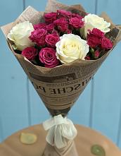 Букет цветов из:  Розы в Матвеевом Кургане