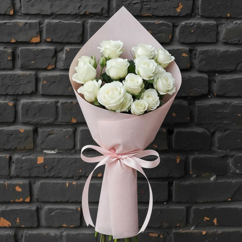 Букет цветов из: Розы в Матвеевом Кургане